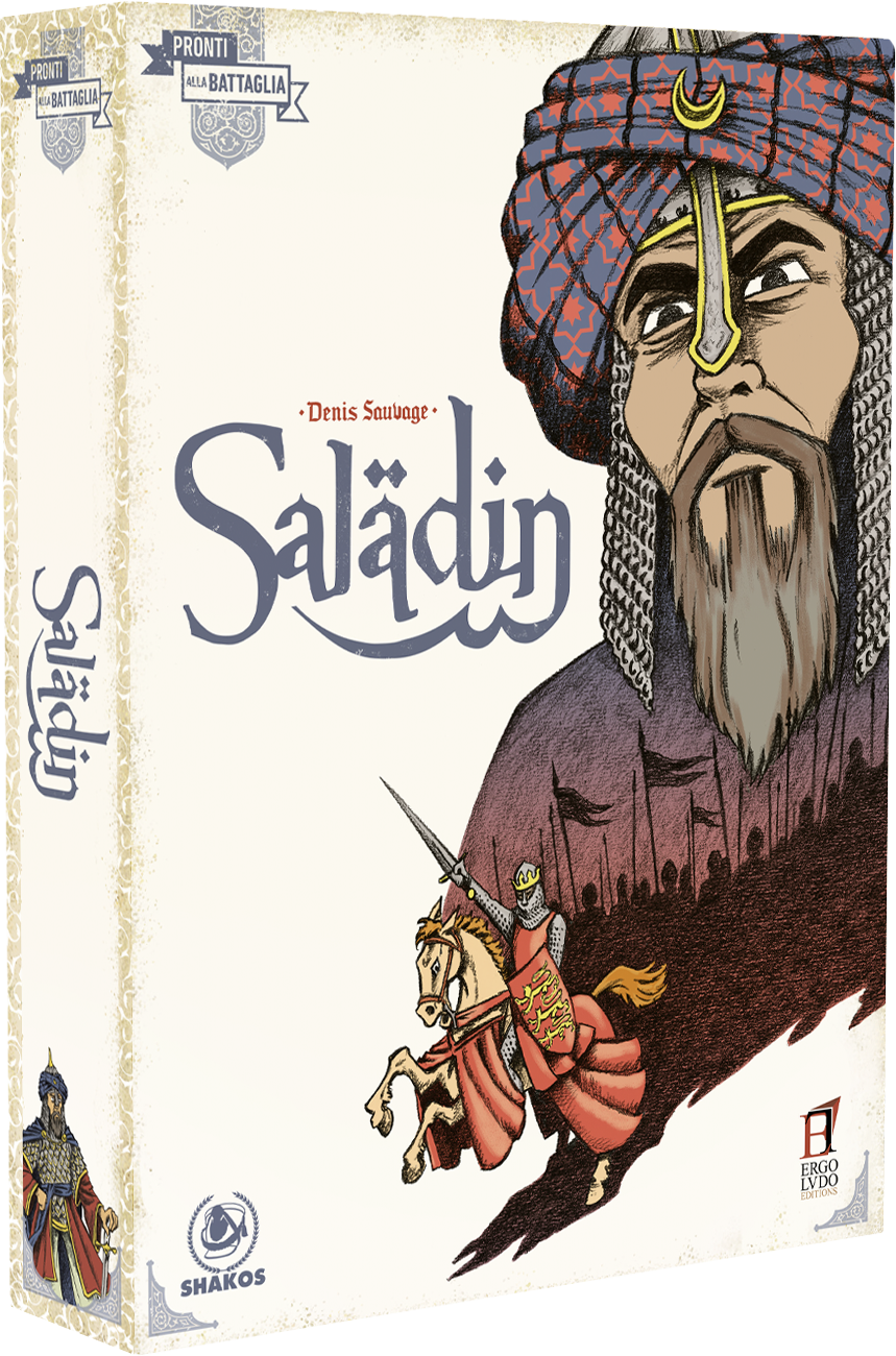 Copertina gioco da tavolo Saladin