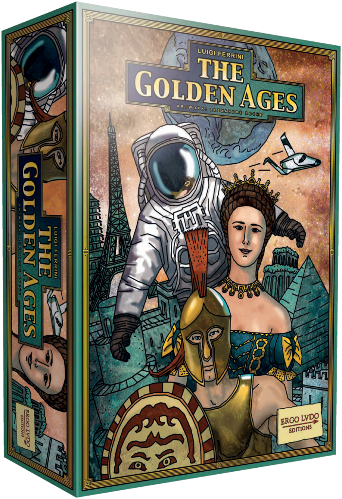 Copertina 3D The Golden Ages gioco da tavolo