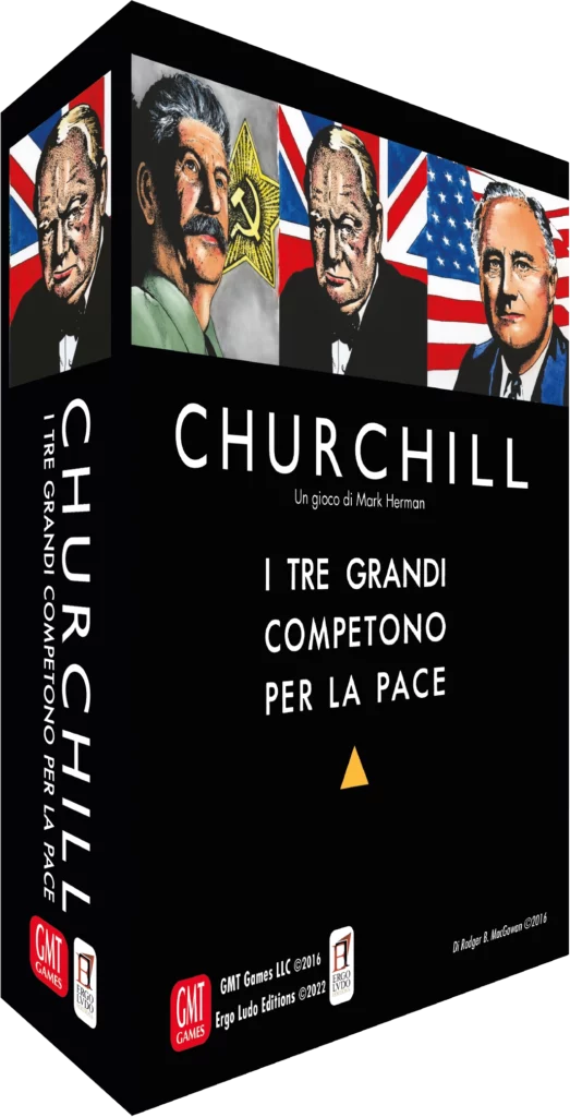 Copertina 3D Churchill gioco da tavolo