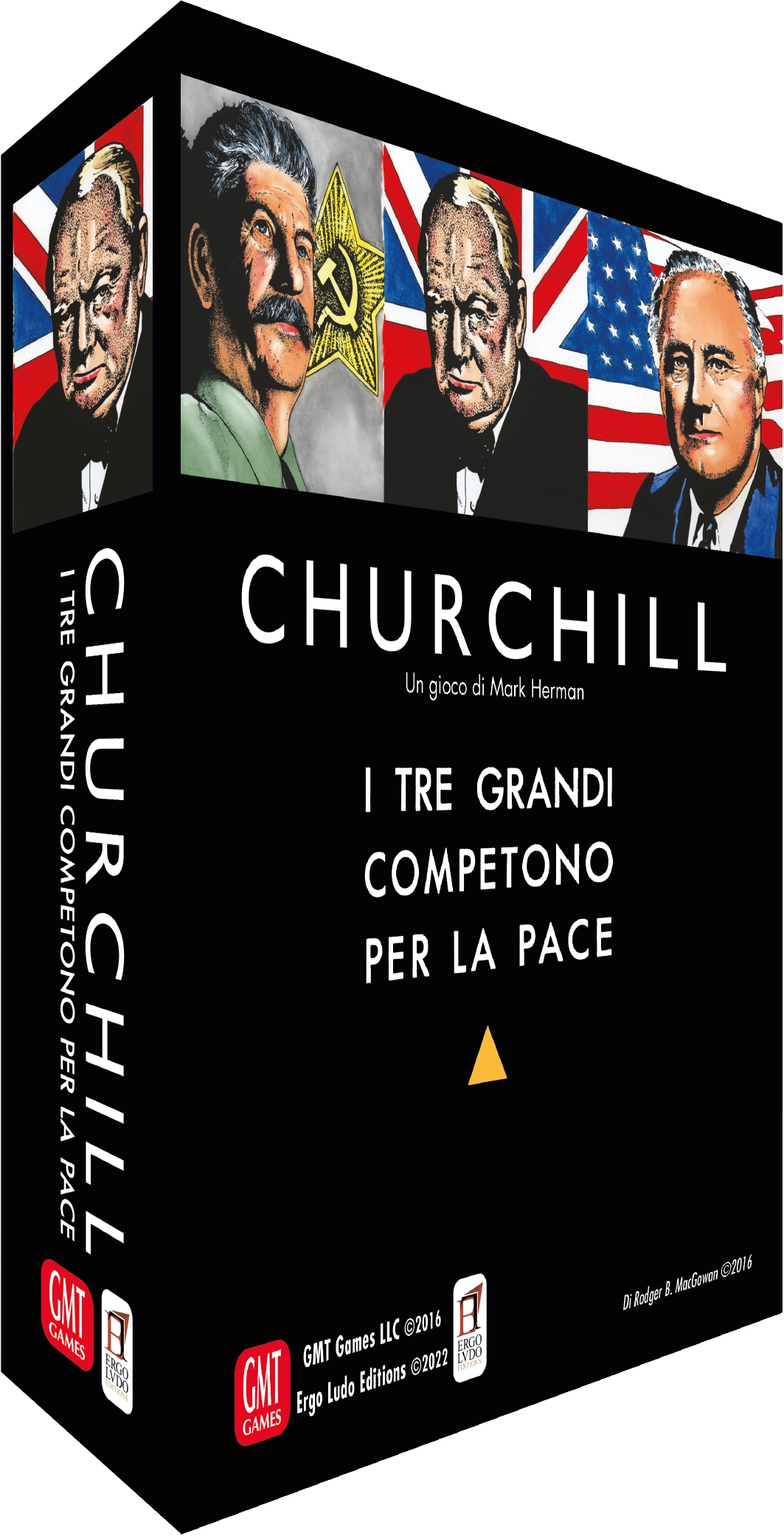 Copertina 3D Churchill gioco da tavolo