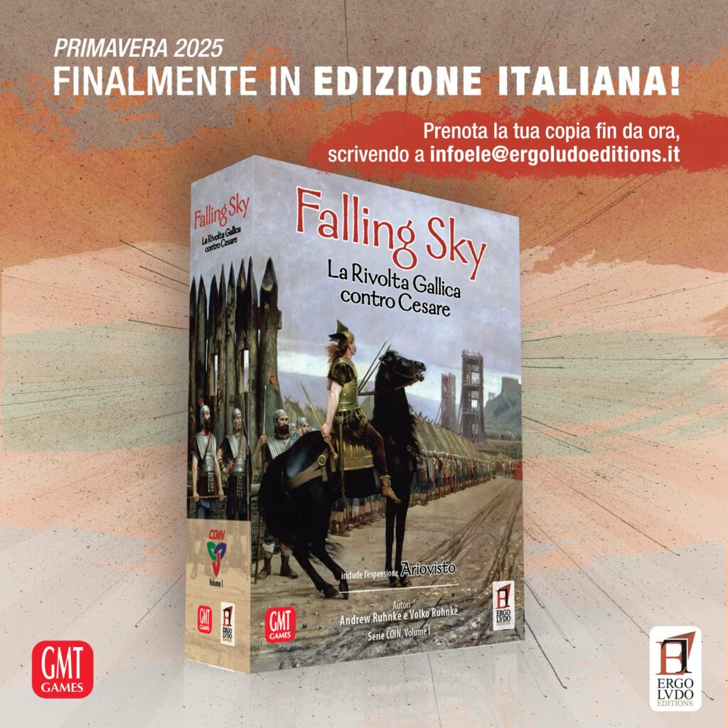 Falling Sky gioco da tavolo Ergo Ludo Editions